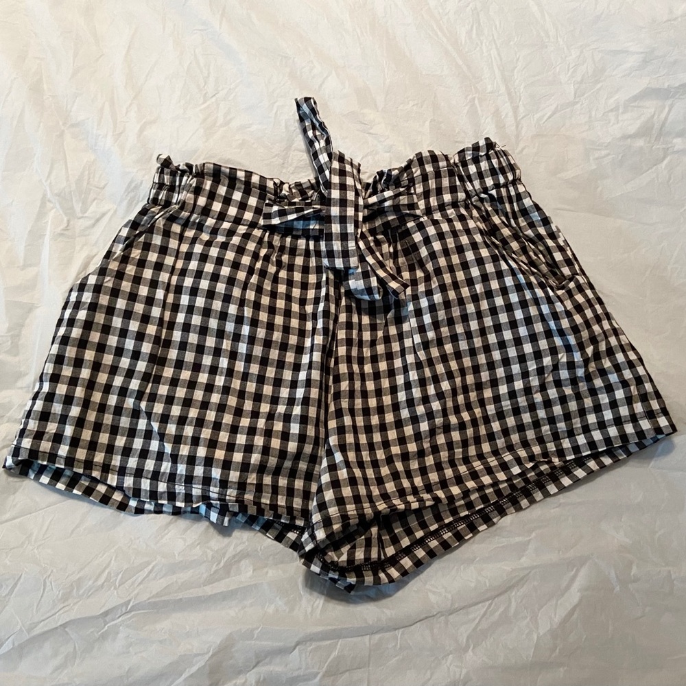 Plaid shorts